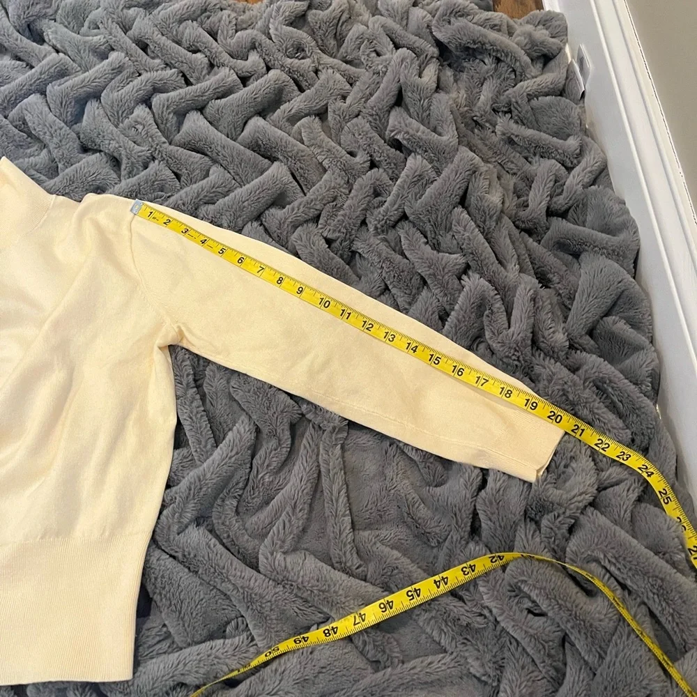 J. Crew Silk Blend Mock Neck Sweater
